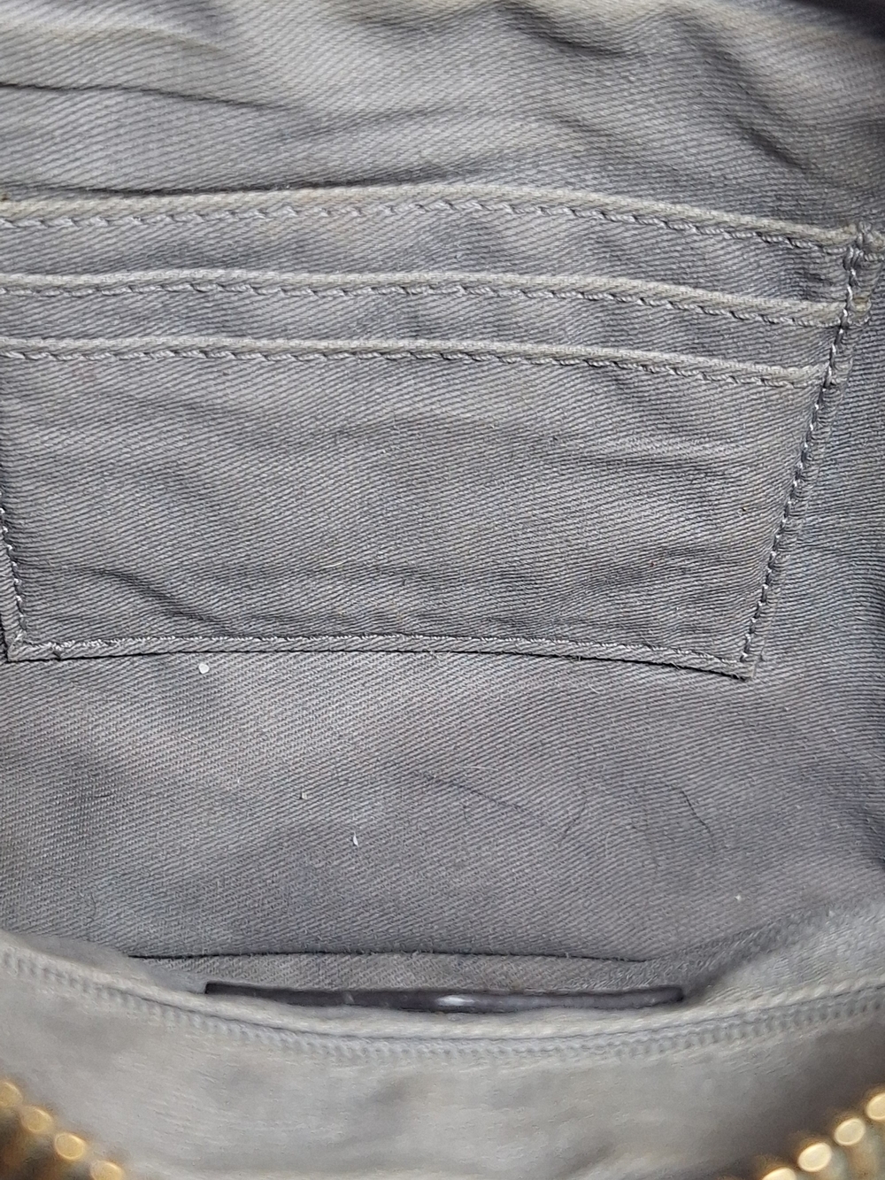 Authentic Fossil Gemma Pebbled Leather Crossbody Bag – Olive Green - Picture 13 of 16